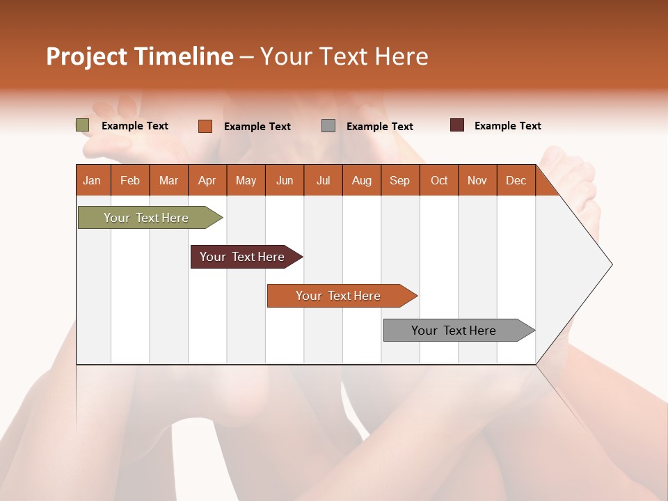 Well-Groomed Bared A Foot Of Female Feet, Isolated On A White Background, Please See Some Of My Other Parts Of A Images PowerPoint Template