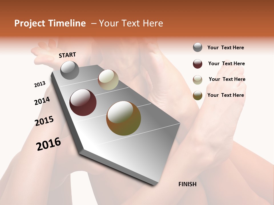 Well-Groomed Bared A Foot Of Female Feet, Isolated On A White Background, Please See Some Of My Other Parts Of A Images PowerPoint Template