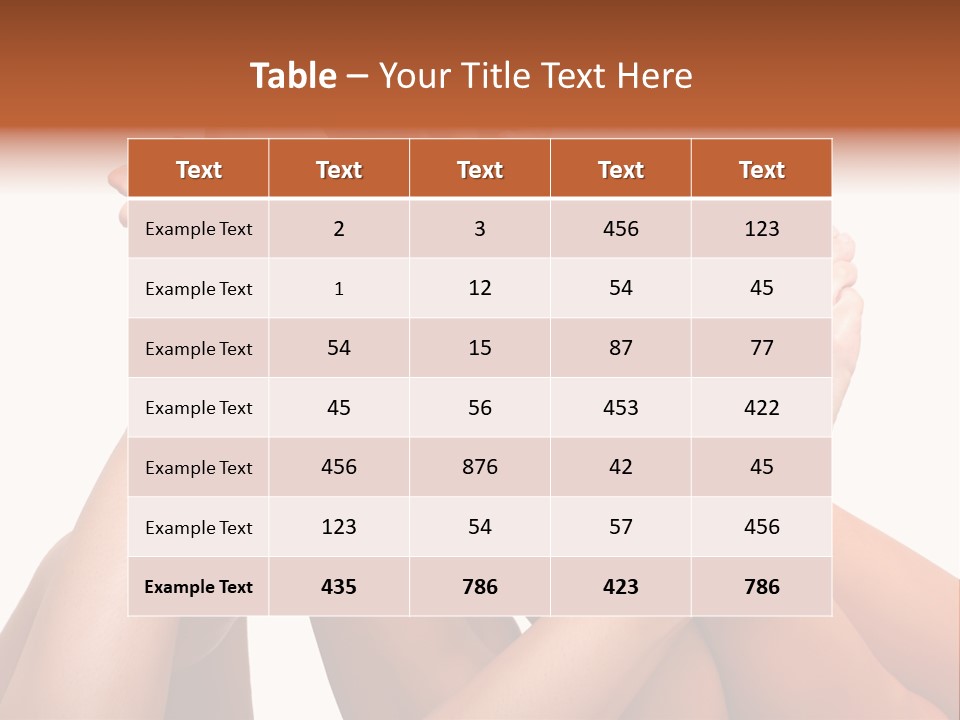 Well-Groomed Bared A Foot Of Female Feet, Isolated On A White Background, Please See Some Of My Other Parts Of A Images PowerPoint Template