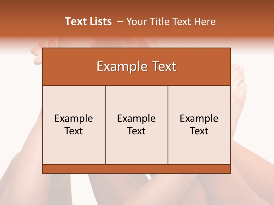 Well-Groomed Bared A Foot Of Female Feet, Isolated On A White Background, Please See Some Of My Other Parts Of A Images PowerPoint Template