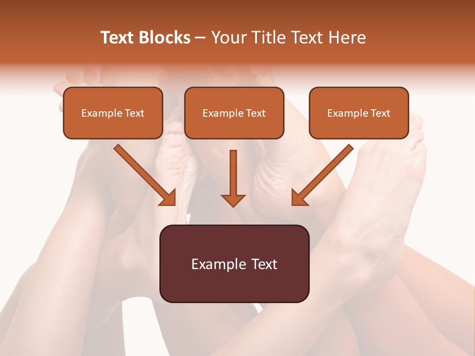 Well-Groomed Bared A Foot Of Female Feet, Isolated On A White Background, Please See Some Of My Other Parts Of A Images PowerPoint Template