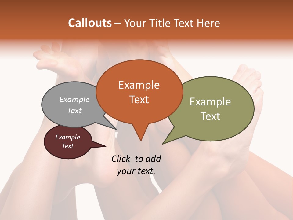 Well-Groomed Bared A Foot Of Female Feet, Isolated On A White Background, Please See Some Of My Other Parts Of A Images PowerPoint Template