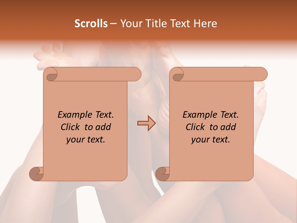 Well-Groomed Bared A Foot Of Female Feet, Isolated On A White Background, Please See Some Of My Other Parts Of A Images PowerPoint Template