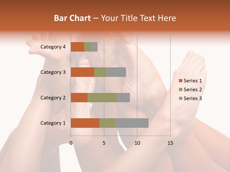 Well-Groomed Bared A Foot Of Female Feet, Isolated On A White Background, Please See Some Of My Other Parts Of A Images PowerPoint Template