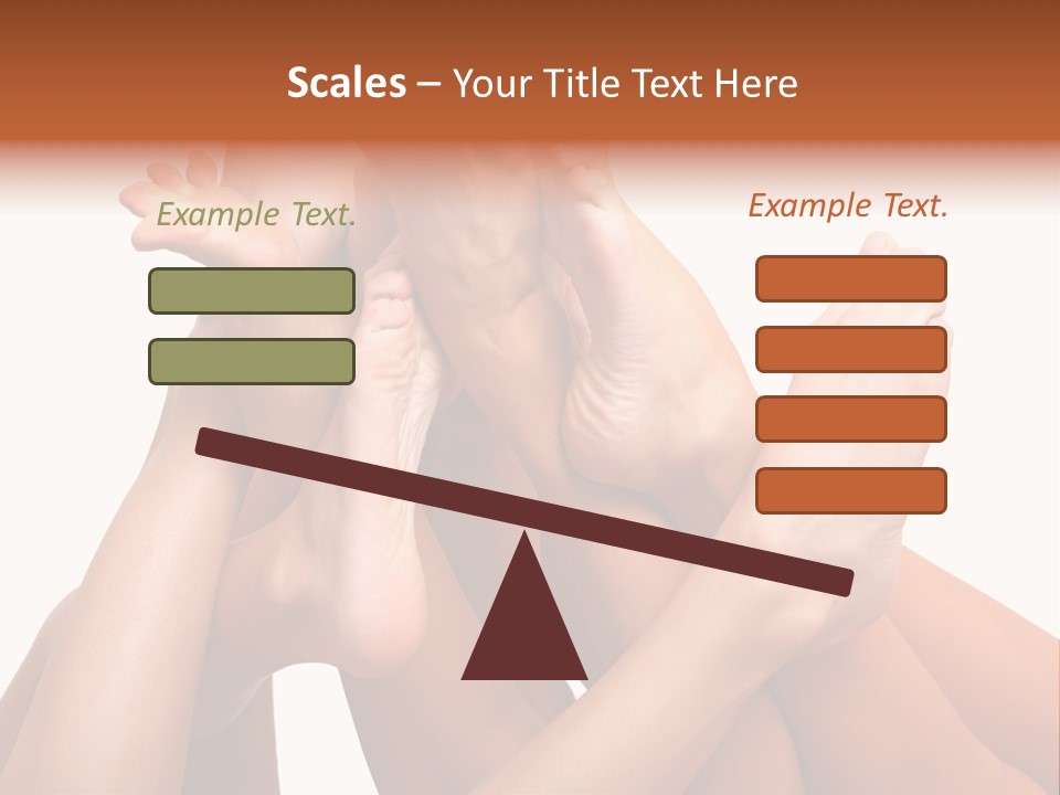 Well-Groomed Bared A Foot Of Female Feet, Isolated On A White Background, Please See Some Of My Other Parts Of A Images PowerPoint Template