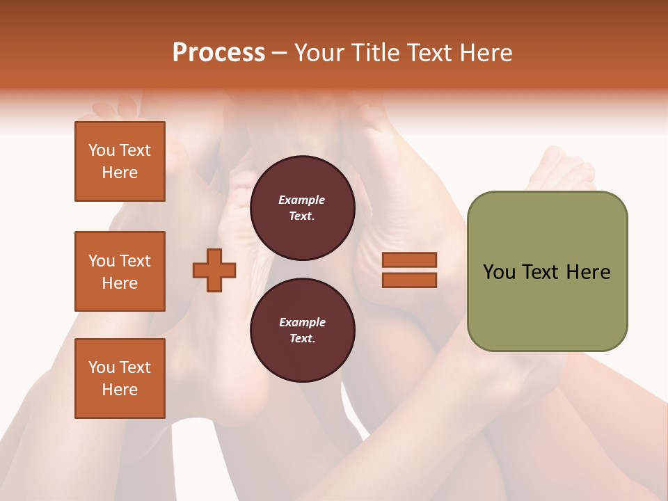 Well-Groomed Bared A Foot Of Female Feet, Isolated On A White Background, Please See Some Of My Other Parts Of A Images PowerPoint Template