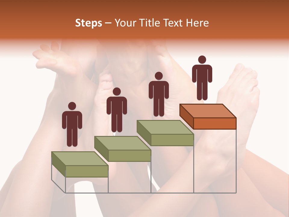 Well-Groomed Bared A Foot Of Female Feet, Isolated On A White Background, Please See Some Of My Other Parts Of A Images PowerPoint Template