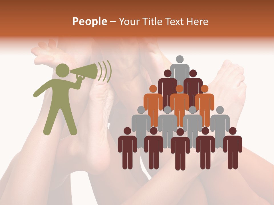 Well-Groomed Bared A Foot Of Female Feet, Isolated On A White Background, Please See Some Of My Other Parts Of A Images PowerPoint Template