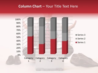 Businessman Meditates In Office PowerPoint Template