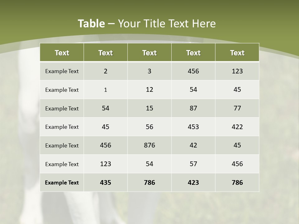 Puppy Of Pointer (Hunter Dog) With Funny Look PowerPoint Template