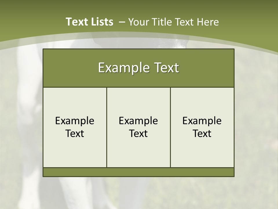 Puppy Of Pointer (Hunter Dog) With Funny Look PowerPoint Template