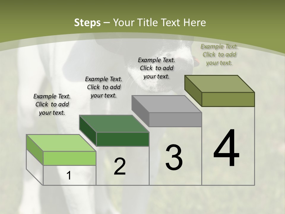 Puppy Of Pointer (Hunter Dog) With Funny Look PowerPoint Template