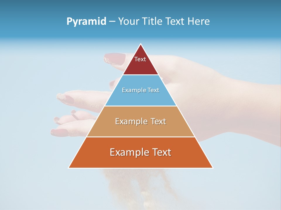 Beautiful Woman Hands PowerPoint Template