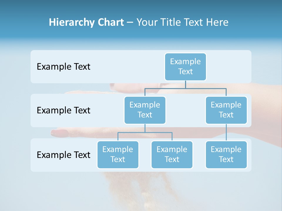 Beautiful Woman Hands PowerPoint Template