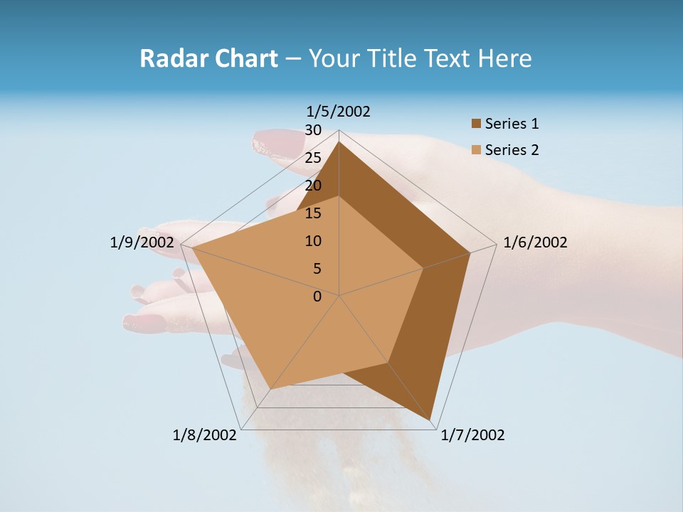 Beautiful Woman Hands PowerPoint Template