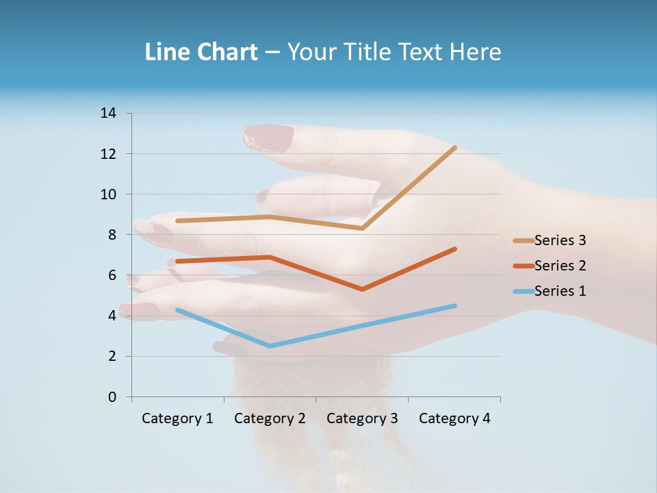 Beautiful Woman Hands PowerPoint Template
