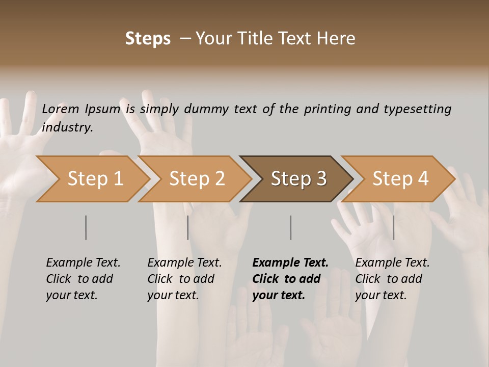 Hands PowerPoint Template