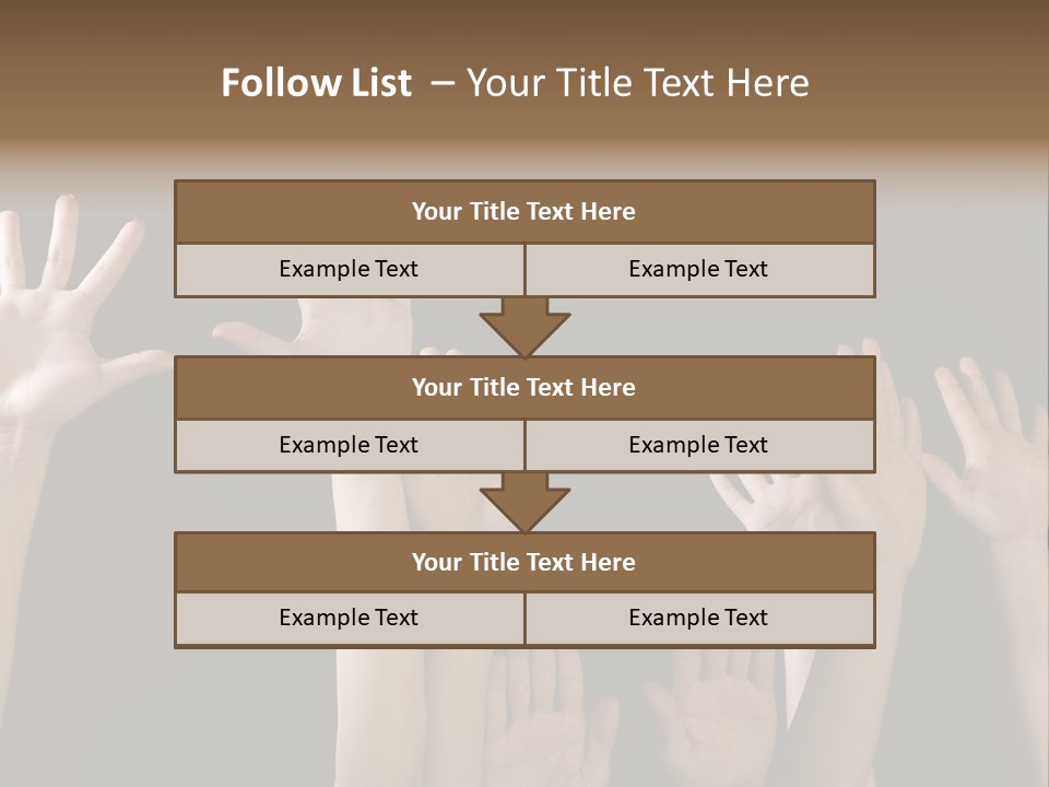 Hands PowerPoint Template