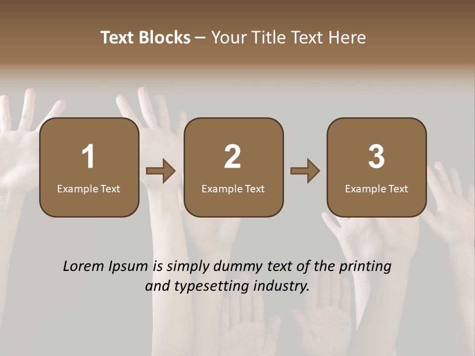 Hands PowerPoint Template