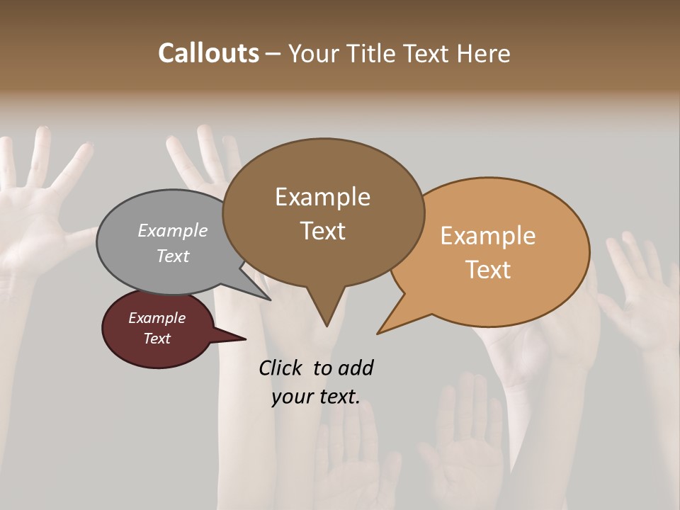 Hands PowerPoint Template
