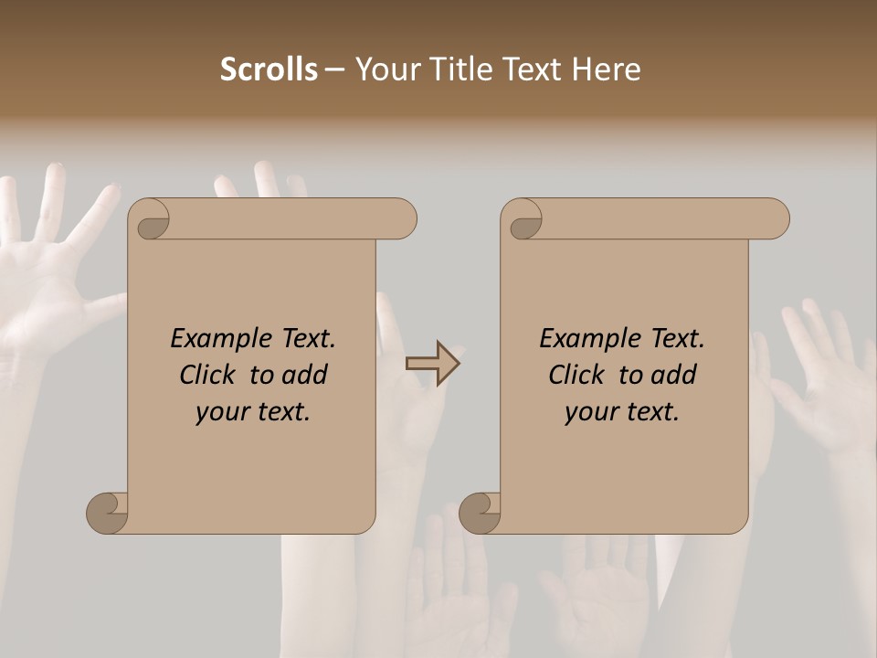 Hands PowerPoint Template