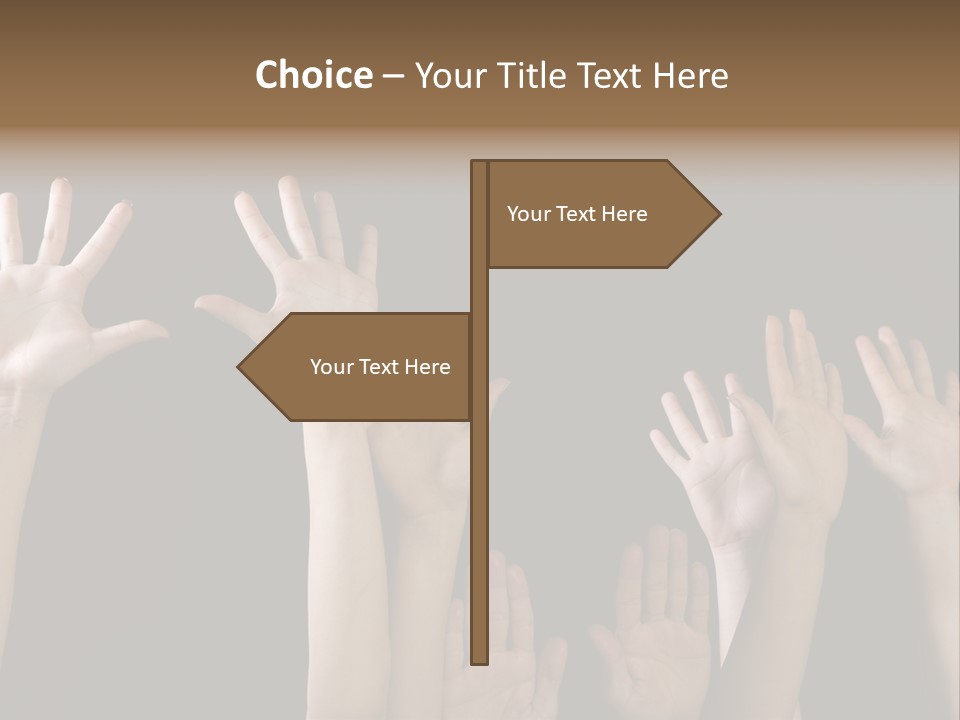 Hands PowerPoint Template