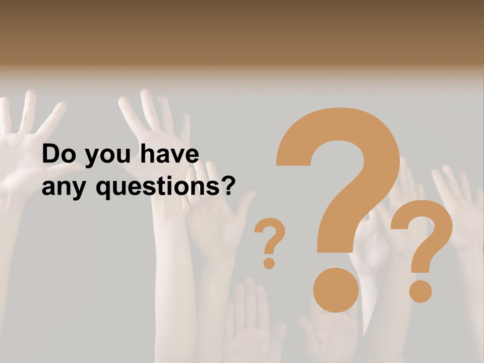 Hands PowerPoint Template