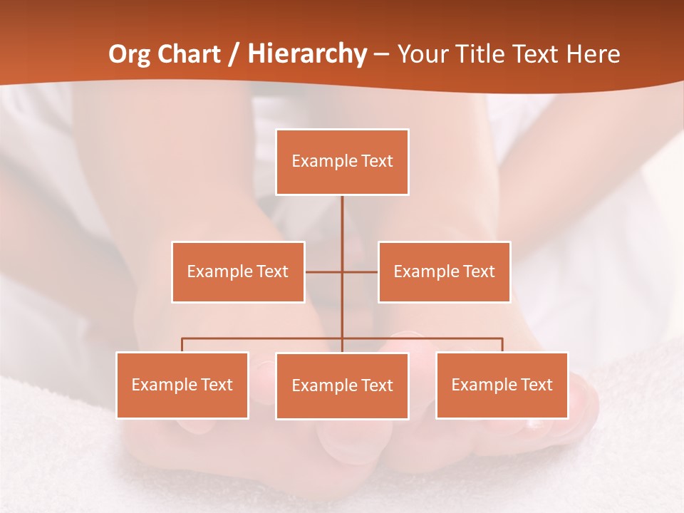 A Woman's Bare Feet On A White Towel PowerPoint Template