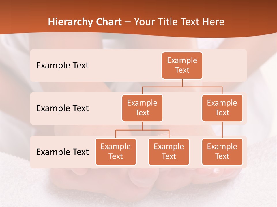 A Woman's Bare Feet On A White Towel PowerPoint Template
