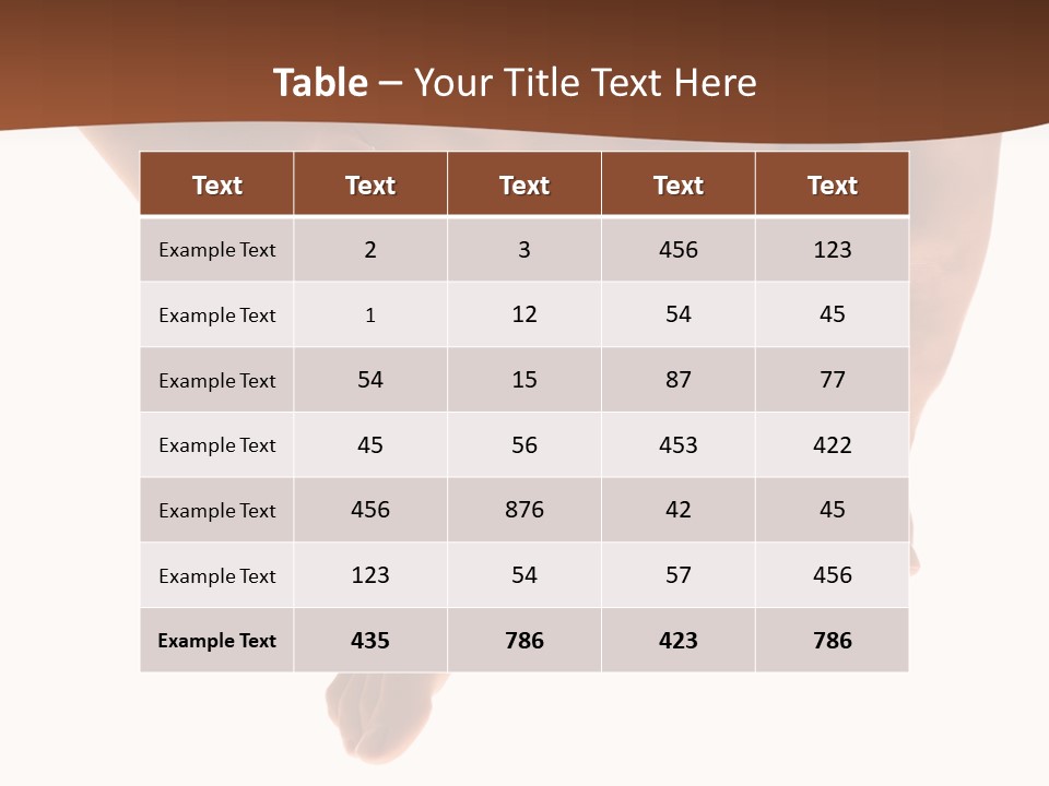 Beautiful Graceful Female Feet, Isolated On A White Background, Please See Some Of My Other Parts Of A Body Images: PowerPoint Template