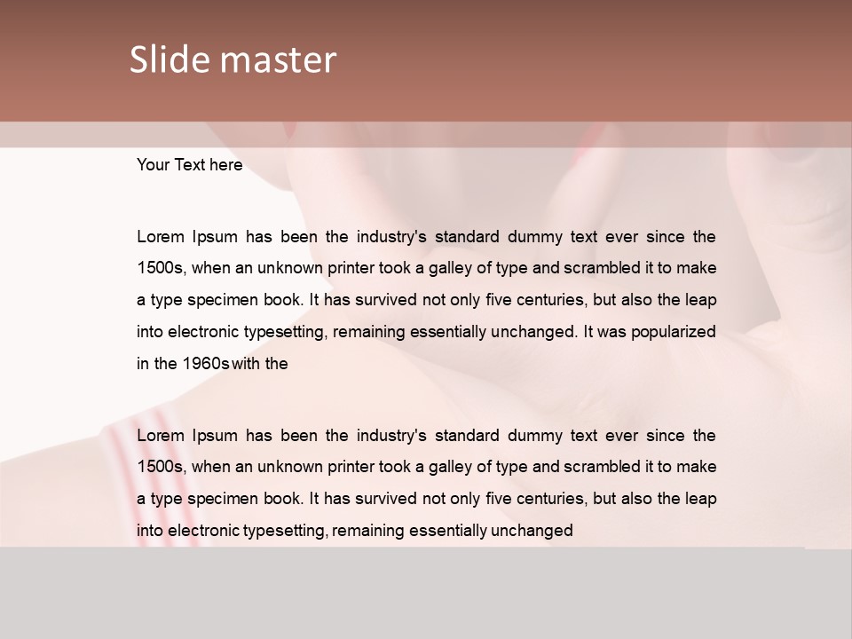 Face Of The Beautiful Girl With Maik-Up Close Up, Sharpness On Fingers, Isolated On A White Background, Please See Some Of My Other Parts Of A Body Images: PowerPoint Template