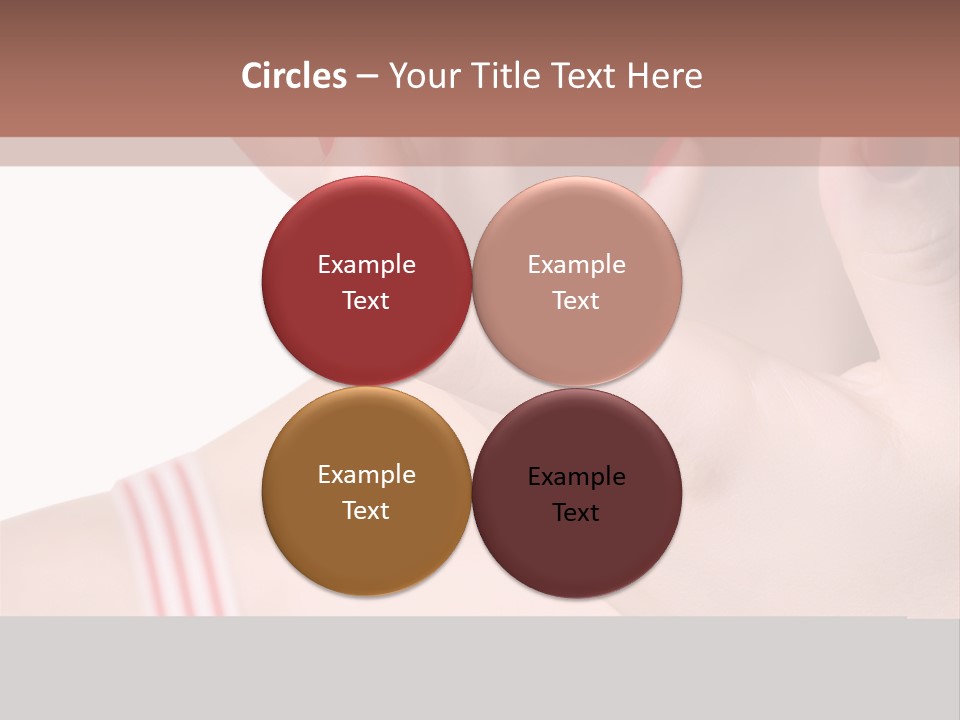 Face Of The Beautiful Girl With Maik-Up Close Up, Sharpness On Fingers, Isolated On A White Background, Please See Some Of My Other Parts Of A Body Images: PowerPoint Template