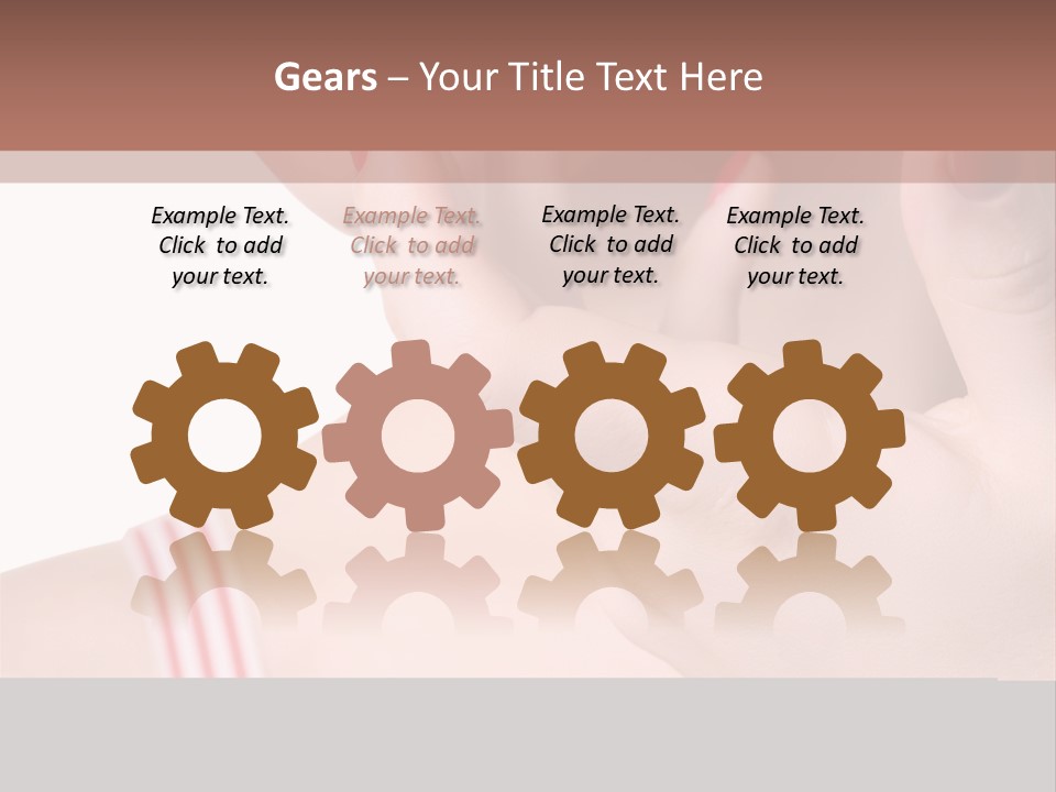 Face Of The Beautiful Girl With Maik-Up Close Up, Sharpness On Fingers, Isolated On A White Background, Please See Some Of My Other Parts Of A Body Images: PowerPoint Template