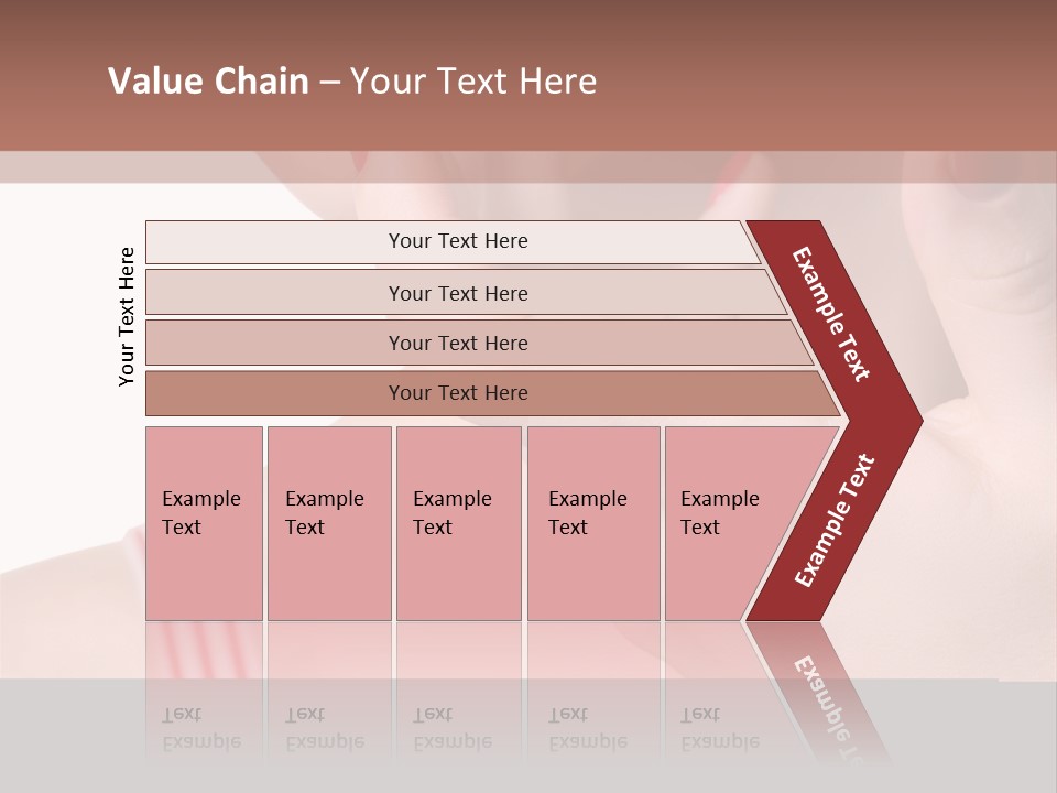 Face Of The Beautiful Girl With Maik-Up Close Up, Sharpness On Fingers, Isolated On A White Background, Please See Some Of My Other Parts Of A Body Images: PowerPoint Template