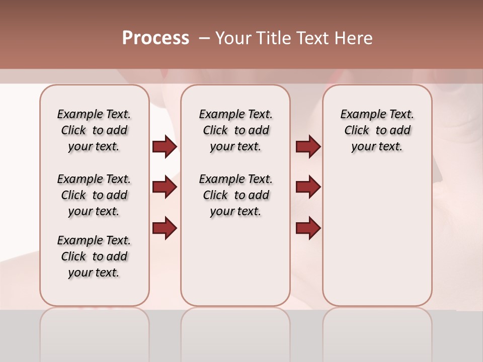 Face Of The Beautiful Girl With Maik-Up Close Up, Sharpness On Fingers, Isolated On A White Background, Please See Some Of My Other Parts Of A Body Images: PowerPoint Template