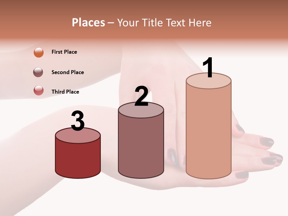 Hand Care, Isolated On White Background PowerPoint Template