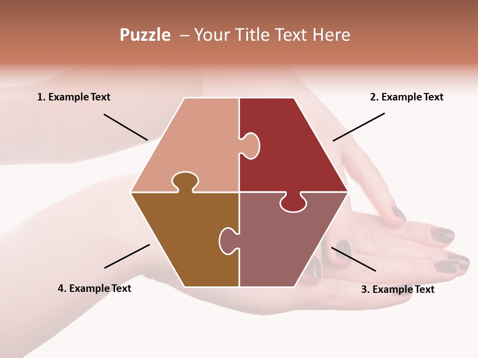 Hand Care, Isolated On White Background PowerPoint Template