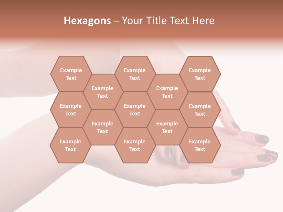 Hand Care, Isolated On White Background PowerPoint Template