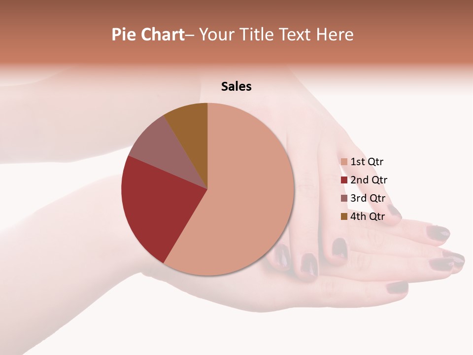 Hand Care, Isolated On White Background PowerPoint Template