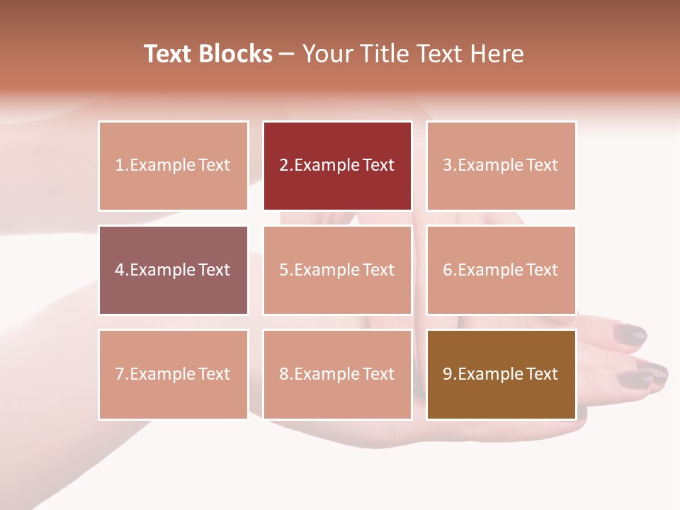 Hand Care, Isolated On White Background PowerPoint Template