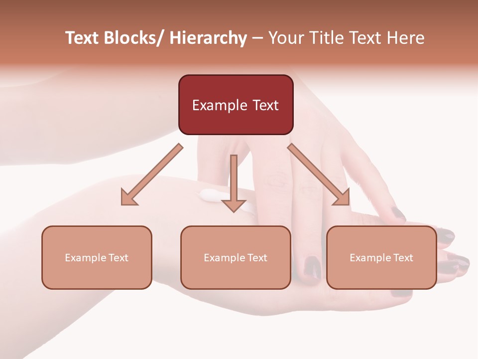 Hand Care, Isolated On White Background PowerPoint Template