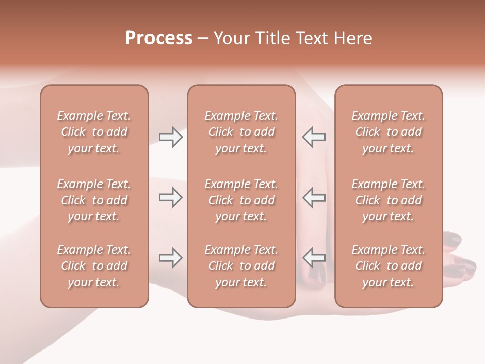 Hand Care, Isolated On White Background PowerPoint Template