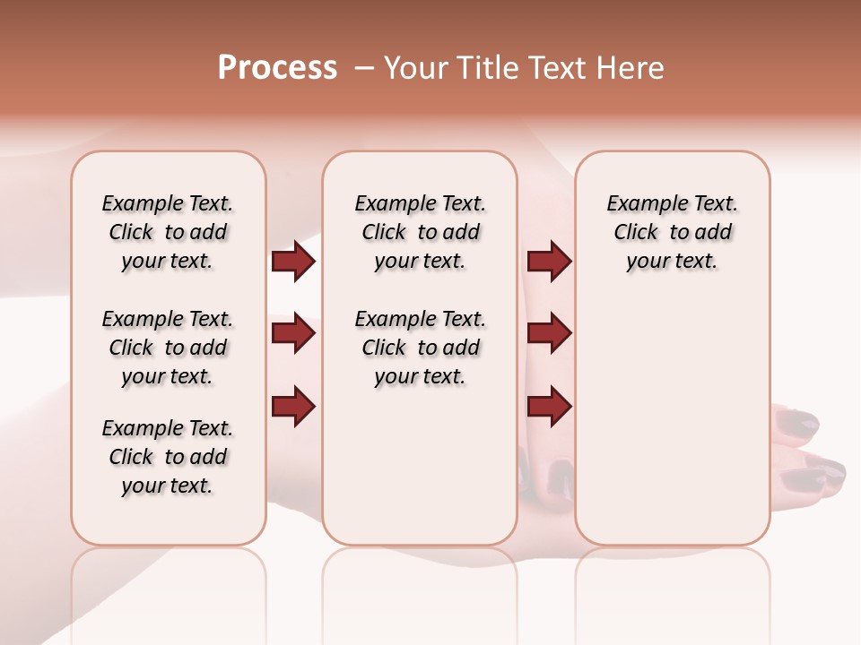 Hand Care, Isolated On White Background PowerPoint Template