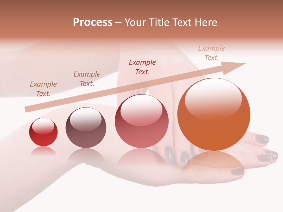 Hand Care, Isolated On White Background PowerPoint Template