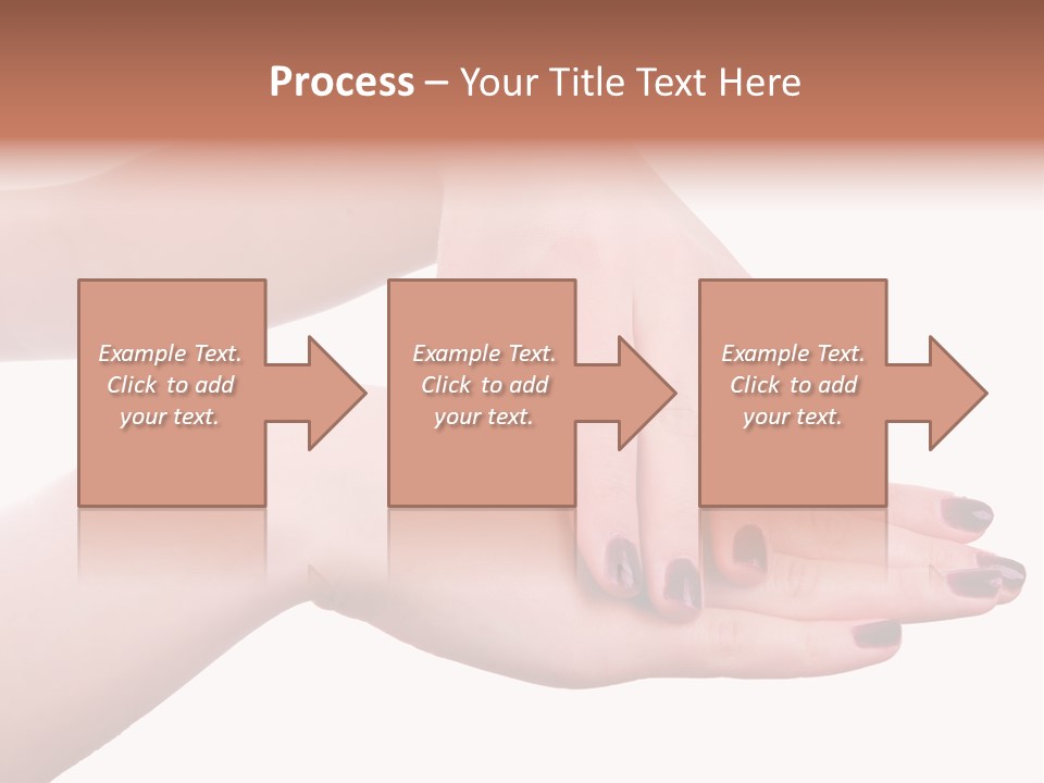 Hand Care, Isolated On White Background PowerPoint Template