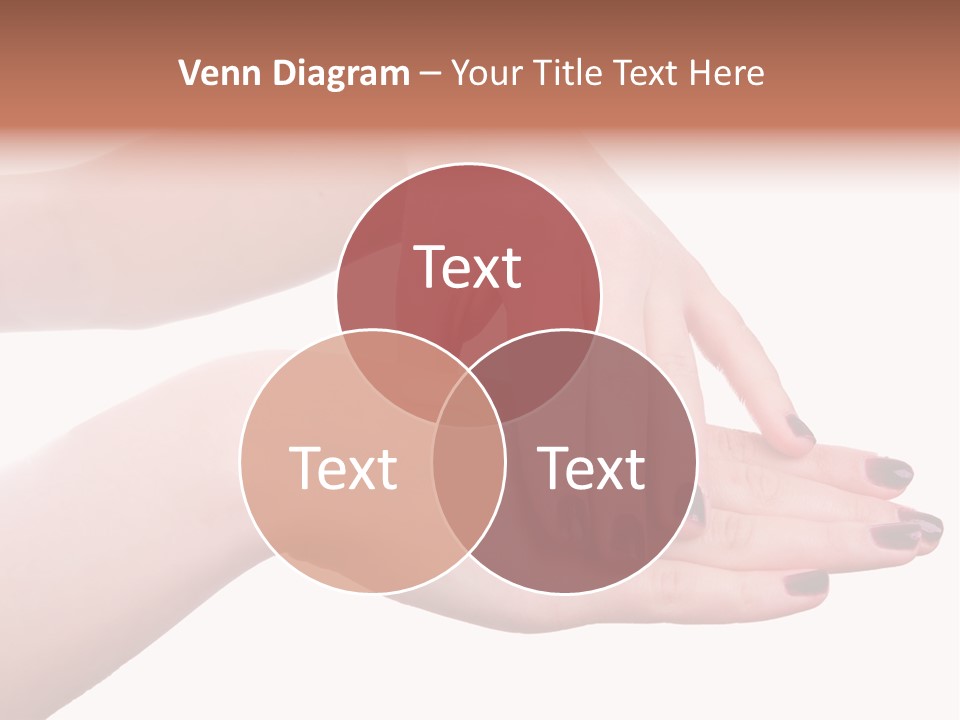 Hand Care, Isolated On White Background PowerPoint Template