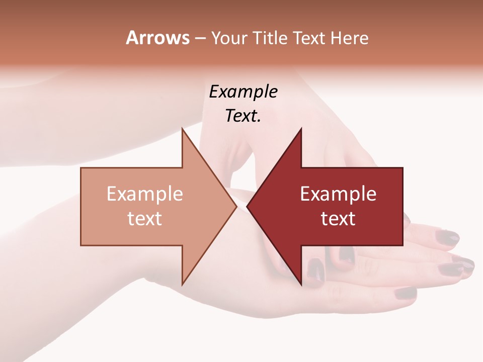 Hand Care, Isolated On White Background PowerPoint Template