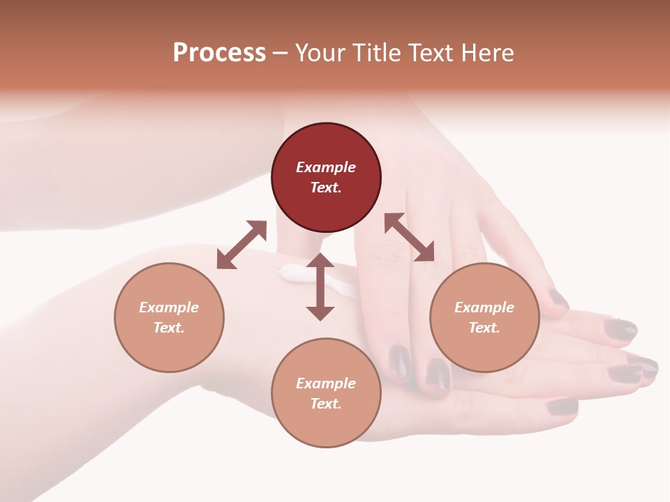 Hand Care, Isolated On White Background PowerPoint Template