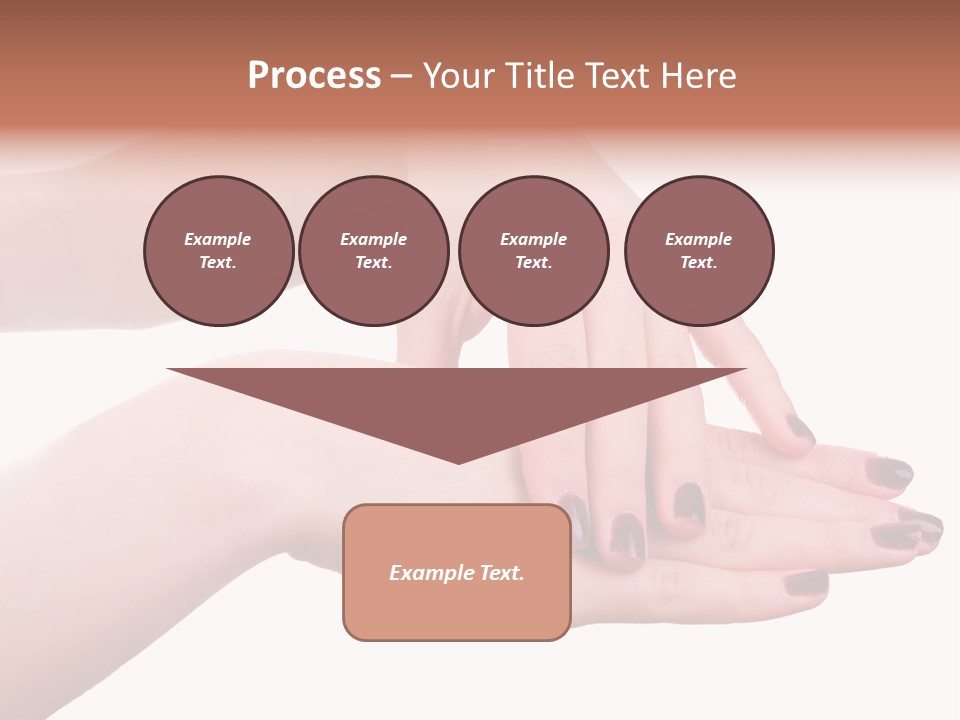 Hand Care, Isolated On White Background PowerPoint Template