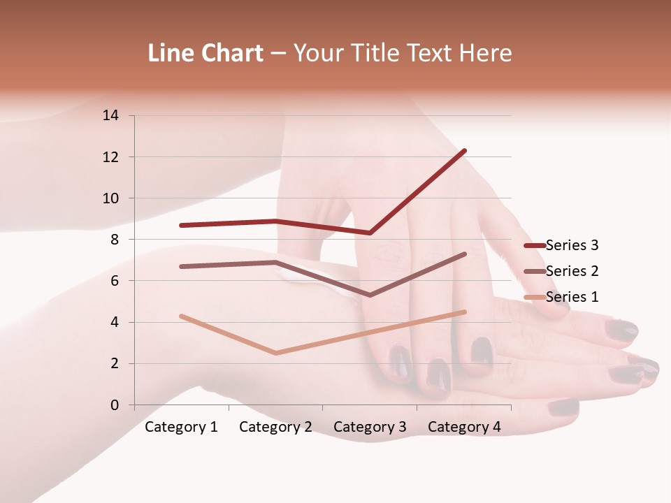 Hand Care, Isolated On White Background PowerPoint Template